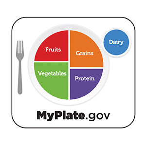 Choose My Plate icon